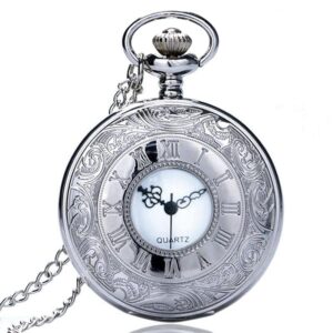 Orologio da tasca al quarzo Half Hunter