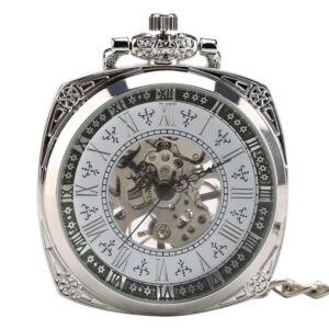 Orologio da Tasca Remontoir Cylindre 10 rubis Argento