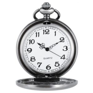 Orologio da Tasca Uomo Acciaio