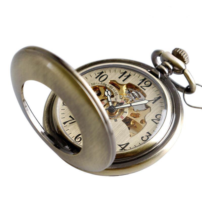 ⌚ Boîtier Acier Pour Montre De Poche – Vintage Suisse, Sans Mouvement (occasion)