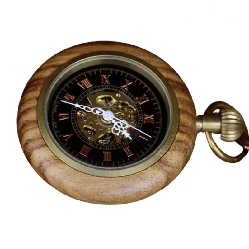 Orologio Da Taschino Con Bussola – Stile Escursionismo, Campeggio – Include Anello Portachiavi