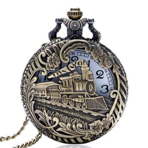 Orologio da Tasca con Treno
