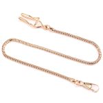 Catena a maglia serpente per orologio da tasca — Oro rosa