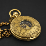 Orologio cipolla in rame a carica manuale