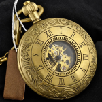 Orologio cipolla in rame a carica manuale