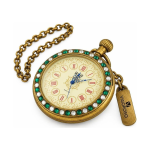 Orologio cipolla meccanico in rame