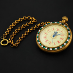 Orologio cipolla meccanico in rame