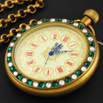 Orologio cipolla meccanico in rame