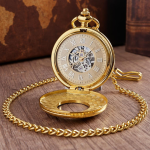 Orologio cipolla vintage meccanico con numeri romani