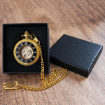 Orologio cipolla vintage meccanico con numeri romani