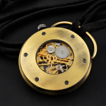 Orologio da tasca a quadrante aperto con numeri romani