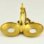 Orologio da tasca double hunter in rame