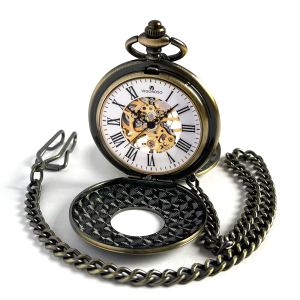 Orologio da tasca Double Hunter meccanico