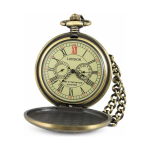 Orologio da tasca meccanico con cervo