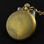 Orologio da tasca meccanico con numeri romani in rame