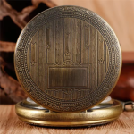 Orologio da tasca meccanico inciso