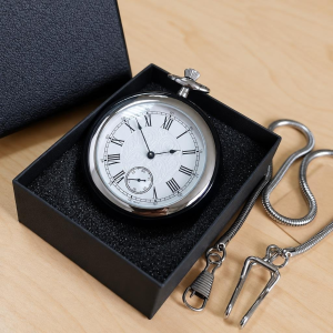 Orologio da tasca vintage meccanico VIGOROSO in giada