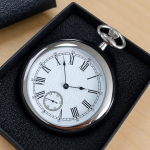 Orologio da tasca vintage meccanico VIGOROSO in giada