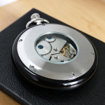 Orologio da tasca vintage meccanico VIGOROSO in giada