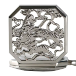 Orologio da taschino a carica manuale con tigre