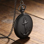 Orologio da taschino al quarzo con ancora