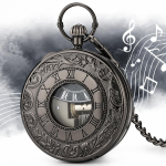 Orologio da taschino al quarzo con musica