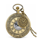 Orologio da taschino al quarzo stile antico