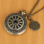Orologio da taschino al quarzo stile antico