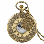 Orologio da taschino al quarzo stile antico — Numeri romani