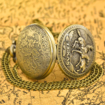 Orologio da taschino al quarzo texano con rodeo