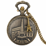 Orologio da taschino al quarzo Tour Eiffel