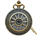 Orologio da taschino al quarzo vintage in bronzo