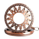 Orologio da taschino automatico scheletrato ramato