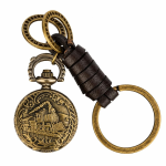 Orologio da taschino con locomotiva al quarzo