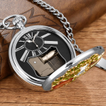 Orologio da taschino con musica al quarzo e insetti