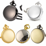 Orologio da taschino Double Hunter steampunk