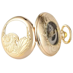 Orologio da taschino meccanico con fenice Phoenix