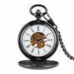 Orologio da taschino meccanico con numeri romani