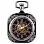 Orologio da taschino meccanico quadrato a carica manuale