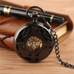 Orologio da taschino meccanico scheletrato