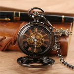 Orologio da taschino meccanico scheletrato