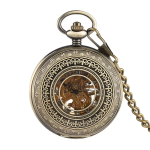 Orologio da taschino meccanico vintage traforato