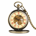 Orologio da taschino meccanico vintage traforato