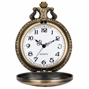 Orologio da taschino Paris al quarzo con catena