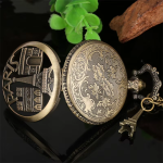 Orologio da taschino Paris al quarzo con catena