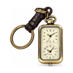 Orologio da taschino portachiavi in bronzo rétro