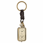 Orologio da taschino portachiavi in bronzo rétro