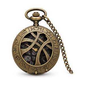 Orologio da taschino quartz con numeri romani
