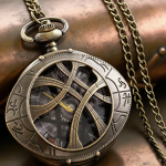 Orologio da taschino quartz con numeri romani
