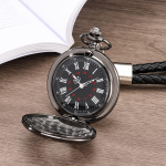 Orologio da taschino quartz in stile steampunk